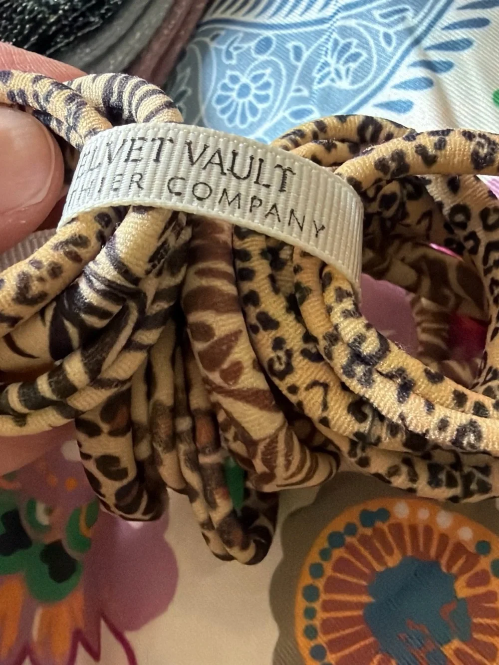 NWT Bundle Free People Socks Heart Bracelet Velvet Vault Hair Ties Bandana
